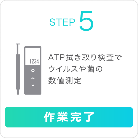 STEP5 作業完了